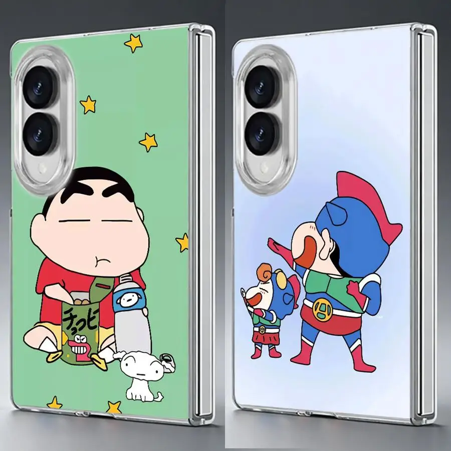 Phone Cover Case for Samsung Galaxy ZFold8 Ultra Z Fold8 Wide Z Fold 8 Cartoon Crayon Shin-chan