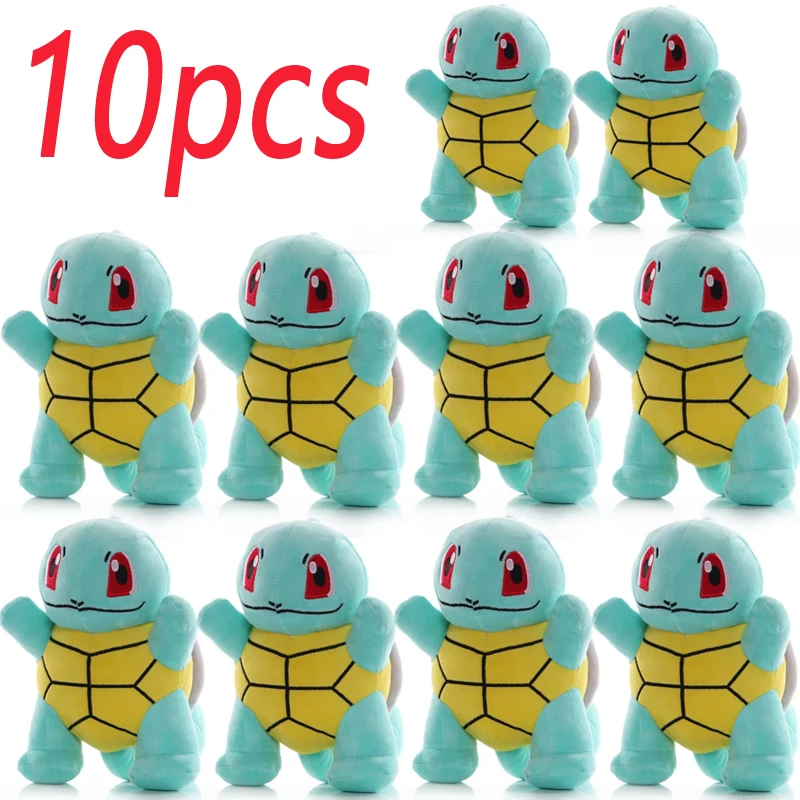 10pcs-peluche-pokemon-squirtle-charmander-peluche-pokemon-stuffed-toy-cute-cartoon-pikachu-plush-doll-soft-doll-birthday@@good