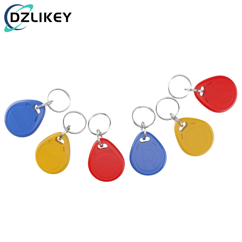 

125KHz ID Access Keychain, Used for Access Control Systems Authorization, Not replicable, Non-Contact, TK4100/EM4100 RFID Card