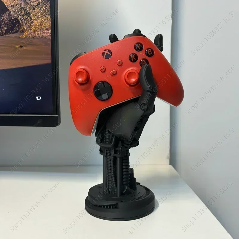 Robotic Hand Statue Game Controller Stand Support Holder For Ps5s Xboxs Series Creative Desktop Decorations, Home Decor