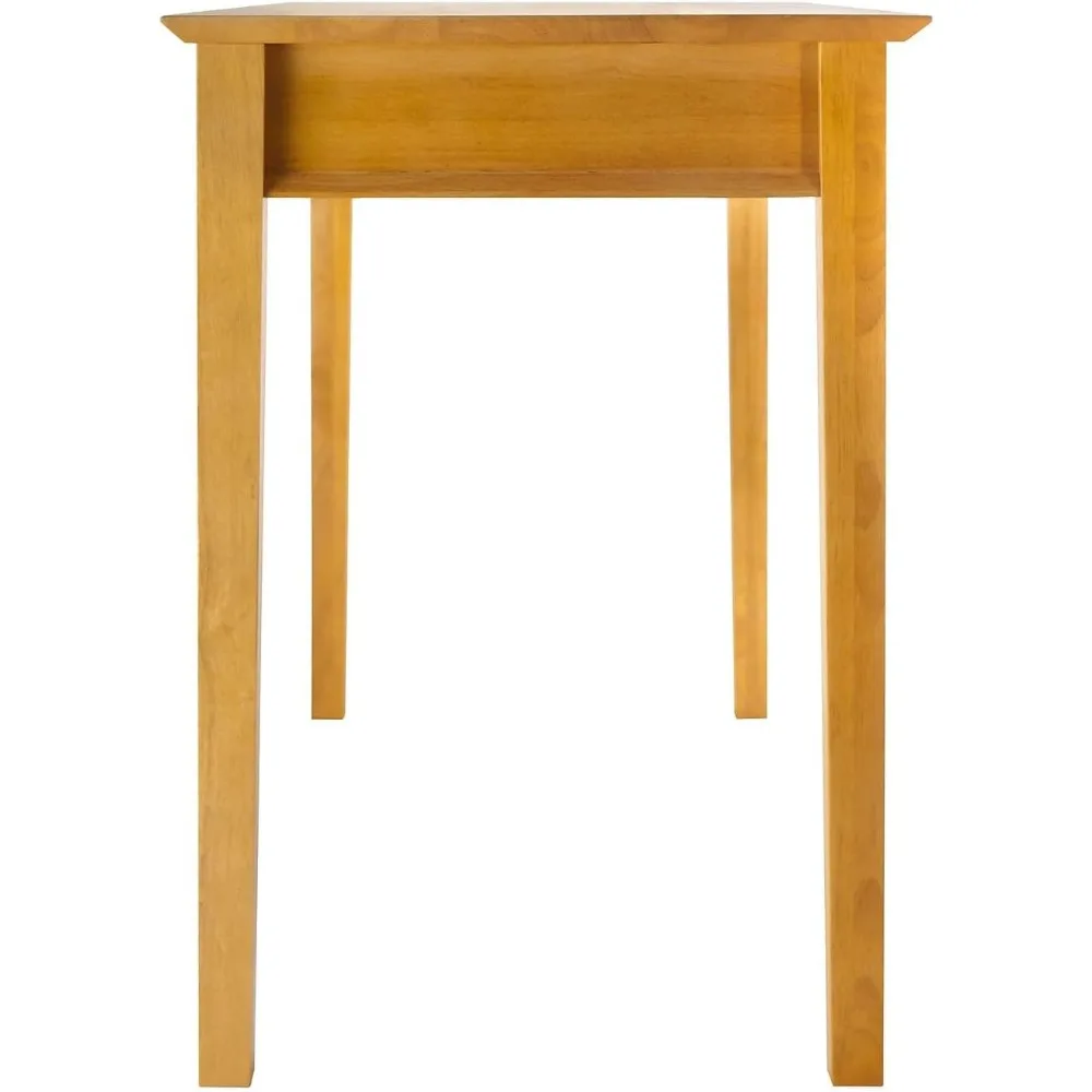 ufficio domestico in studio di legno, miele