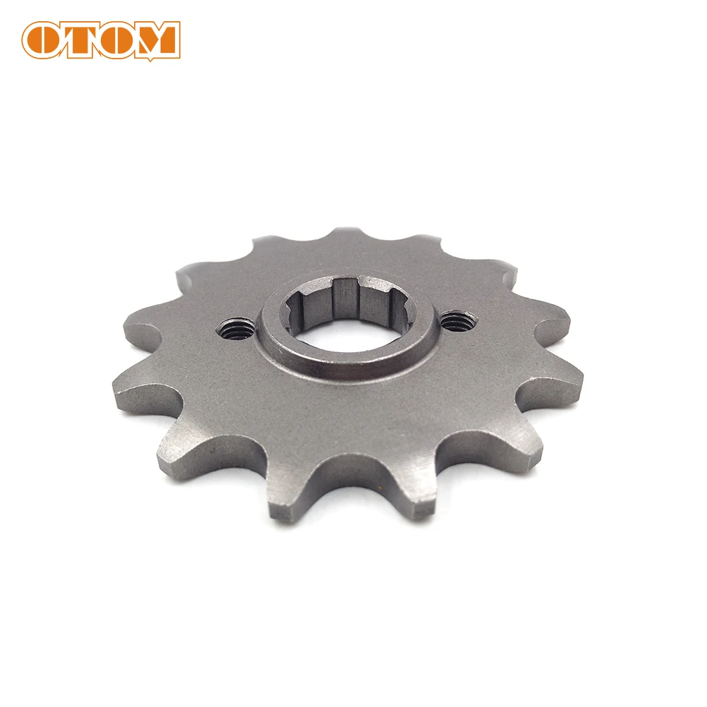 OTOM Motorcycle 520 Chains 13T Front Engine Sprocket Forged Lightweight Cog For ZONGSHEN CB250-F CB250D-G KAYO MOTOLAND AVANTIS