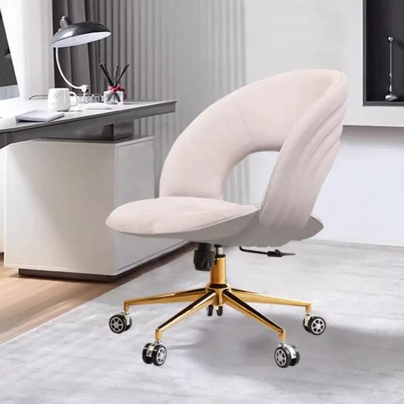 

Luxury Modern Office Chair Visitor Gaming Home White Study High Ergonomic Office Chair Living Room Silla De Escritorio Furniture