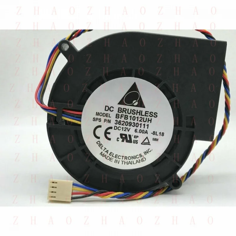 

Вентилятор охлаждения L+for Delta BFB1012UH 12V 6A, мощный турбинный вентилятор постоянного тока с большим объемом воздушного потока