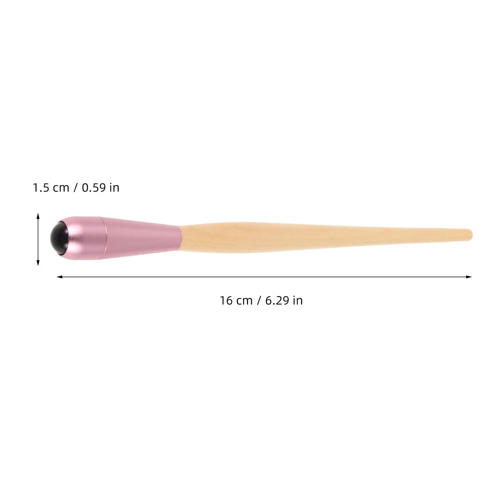 Jade Face Massage Tool for Eye Fatigue Relief and Facial Contouring Care Roller for Women Daily Beauty - view 6