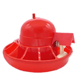 1 Set Chicken Drinking Fountains Small Plas Drinking Water Tray Farm Animals Feeding Watering Supplies