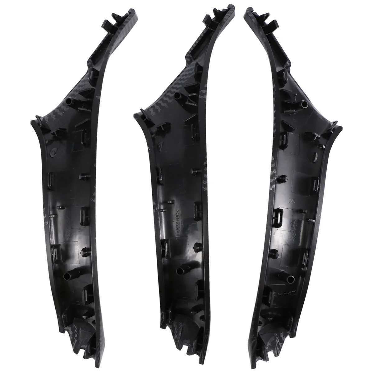 

7PCS Right Hand Drive RHD For 5 Series F10 F11 Car Interior Door Handle Inner Panel Pull Trim Cover Armrest