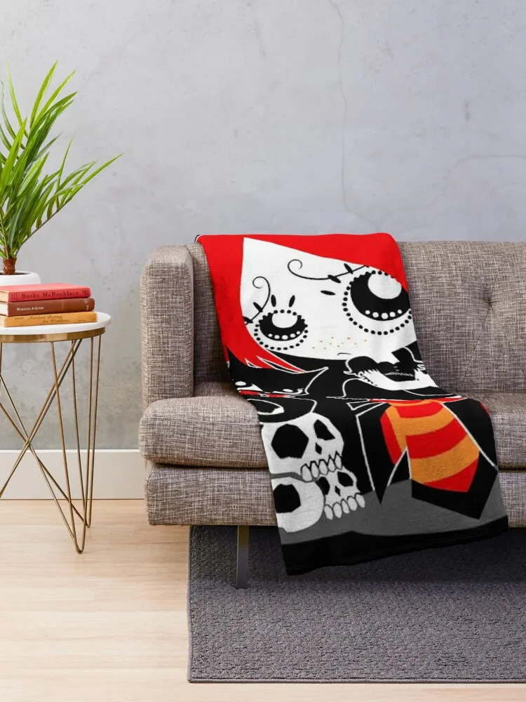 Ruby Gloom and Doom Kitty Throw Blanket Sofas Single Baby For Sofa Thin Blankets