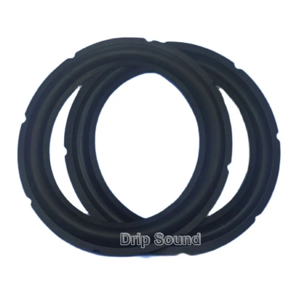 2x8 дюймов, 195 мм/7,68 дюйма, динамик, перфорированное резиновое кольцо с сложенным краем, низькочастотный динамик, ремонт, боковой объемный круг, запасные части