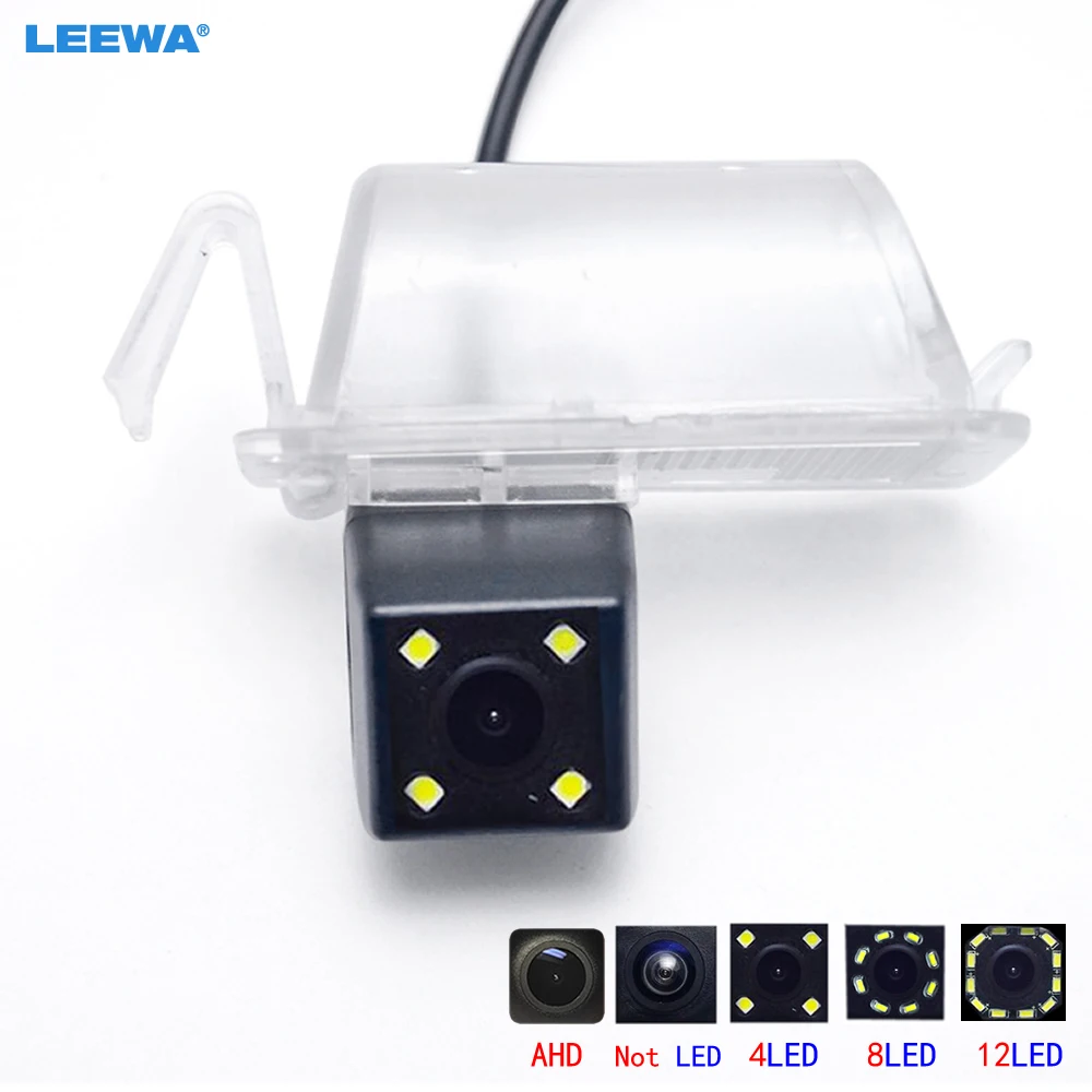 

LEEWA HD Car Backup Rear View Camera AHD/4/8/12LED For Buick Park Avenue/Chevrolet Camaro/Sail Reverse Parking Camera #CA4545