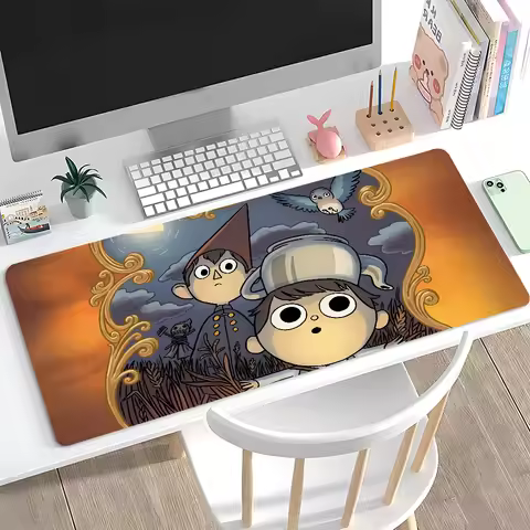 Cartoon Over The G-Garden Wall Mouse Pad Gaming Esports Mousepad Laptop Computer Office Desk Mat Rubber Large Anti Slip Pad
