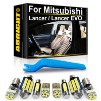 Car Interior LED Lights Canbus For Mitsubishi Lancer 8 9 For Lancer Evolution EVO 2002 2010 2012 2013 2015 2016 2017 Accessories