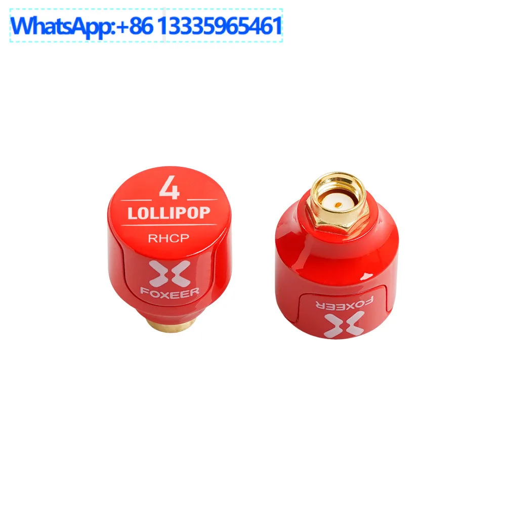 1pc FOXEER FPV Lollipop 4 Short Antenna 2.6dBi Transmit and Receive 5.8GHz 4.8g 2 pieces