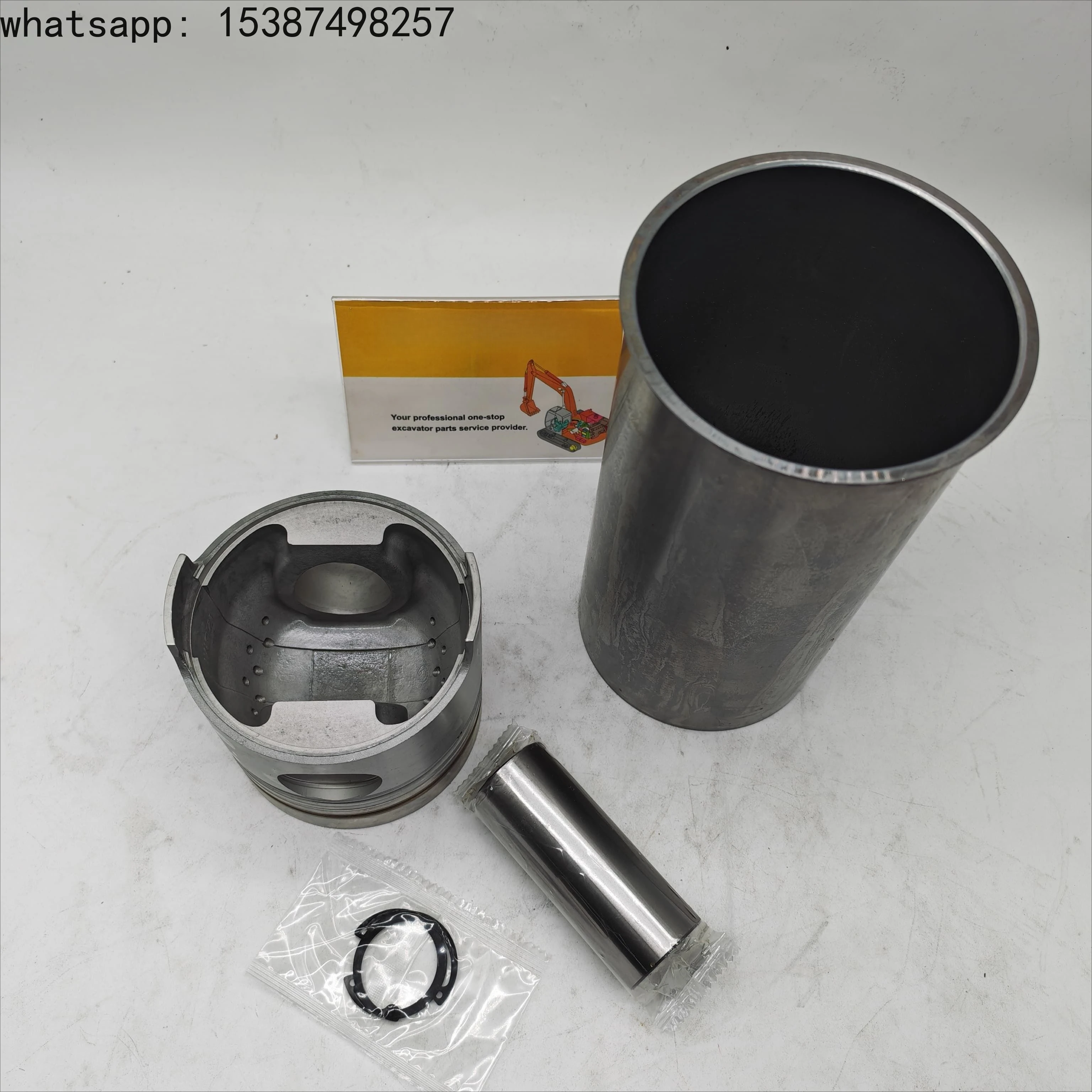 For Cylinder Liner Assembly 8-97358574-0 Applicable to 6BG1 6HK1 Diesel Engine for ZAX200 ZX200-3G EX200-5 Excavator Machinery P