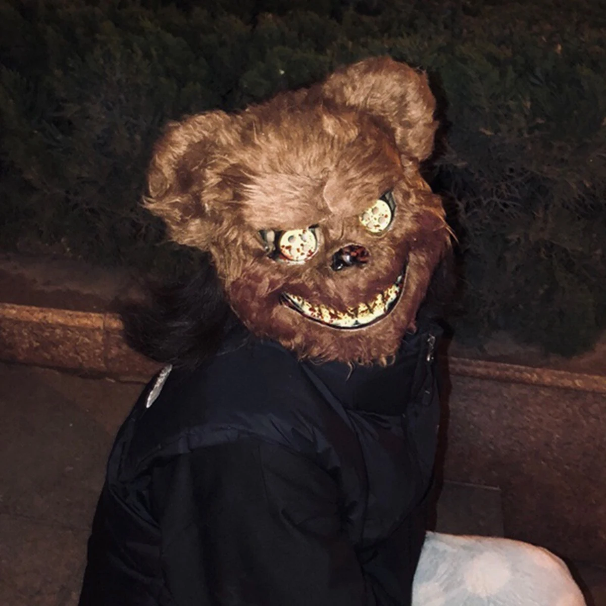 

Bear Head Mask Special Costume Look Halloween Cosplay Accessory Party Scary Prop
