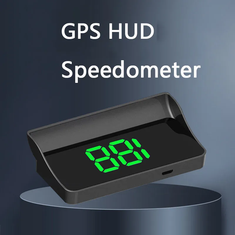 Coche HUD Head Up Display velocímetro GPS para coche velocímetro camión furgoneta velocidad Universal ​ ​ Proyector USB Coche GPS Accesorios Para Auto
