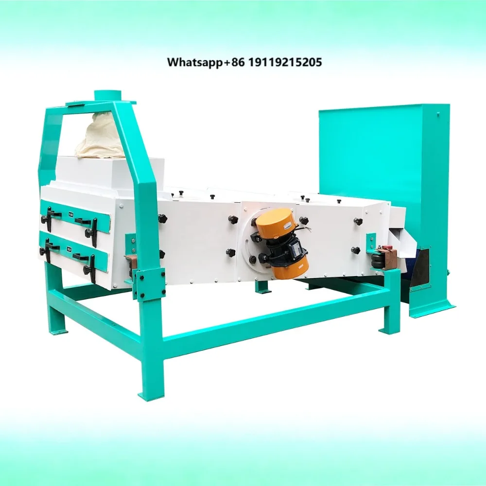 Rice Mill Vibrate Paddy Cleaner Machine
