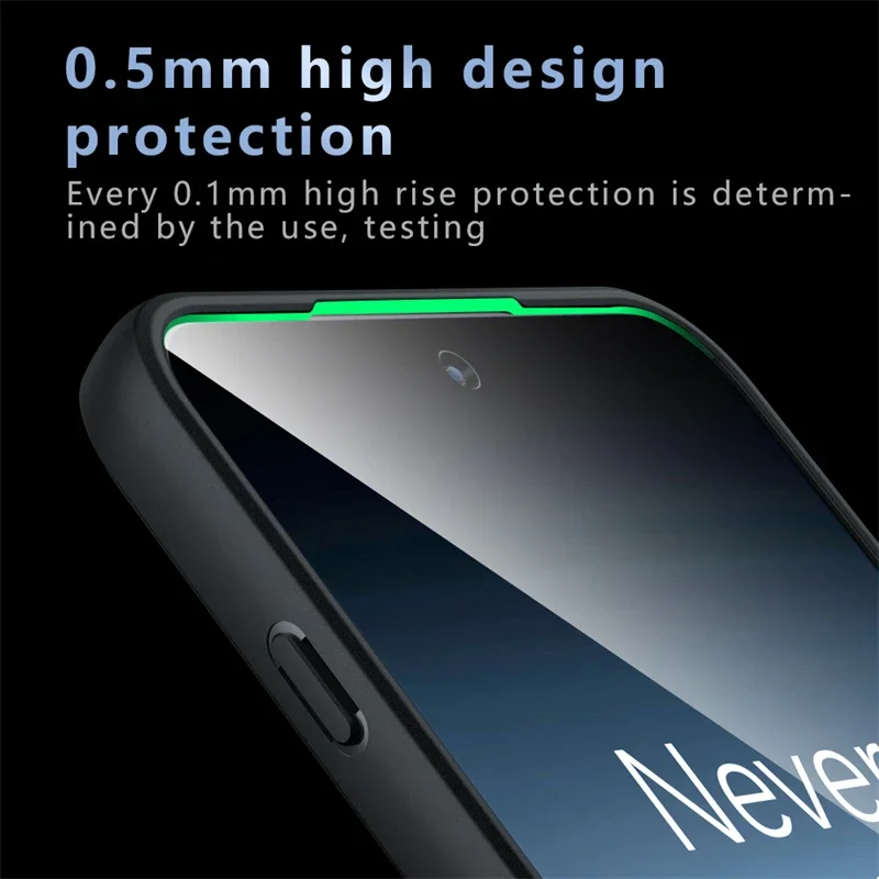 Skinlee Case For Oneplus Nord CE 5 Transparent Clear Plastic Rugged Armor Shell For Oneplus Nord 5 Phone Cover