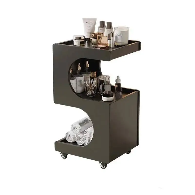 تتحرك الفاخرة صالون عربة العصرية الجمال الشمال عربة تخزين عربة تصفيف الشعر أداة Carritos contadores صالون الأثاث #6