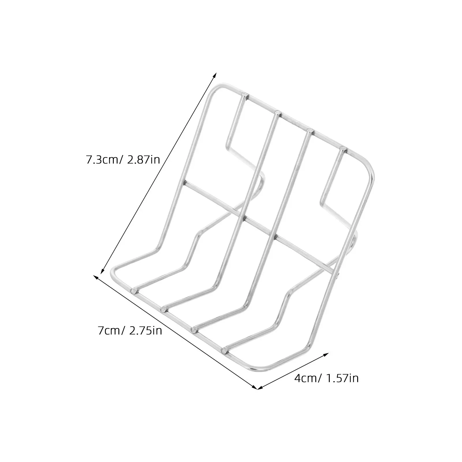 Stainless Steel Soap Dish Self Draining Rack Bathroom Bar Soap Holder Metal Drain Tray Kitchen Sink Shower Sponge Organizer