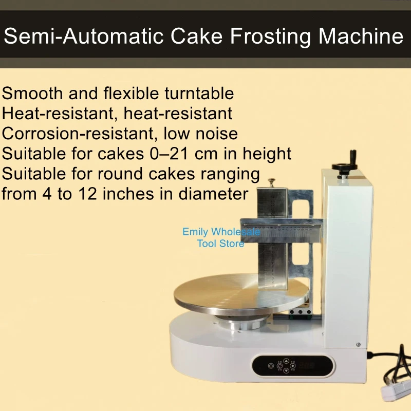Cake Frosting Machine, Cake Frosting Equipment, Electric Cake Frosting Machine, Cake Coating Machine