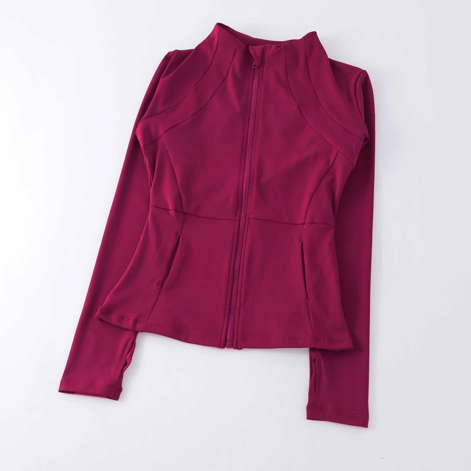 Yogakleding Windjack Sportkleding Dames Hardlopen Sweatshirt met lange mouwen Sportjassen Top Dames Workout Tops Activewear