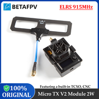 BETAFPV Micro TX V2 Module ELRS 915MHz 2W RF Power built-in TCXO CNC SMA Antenna for FPV Glasses/Long Rang FPV Drones Quadcopter