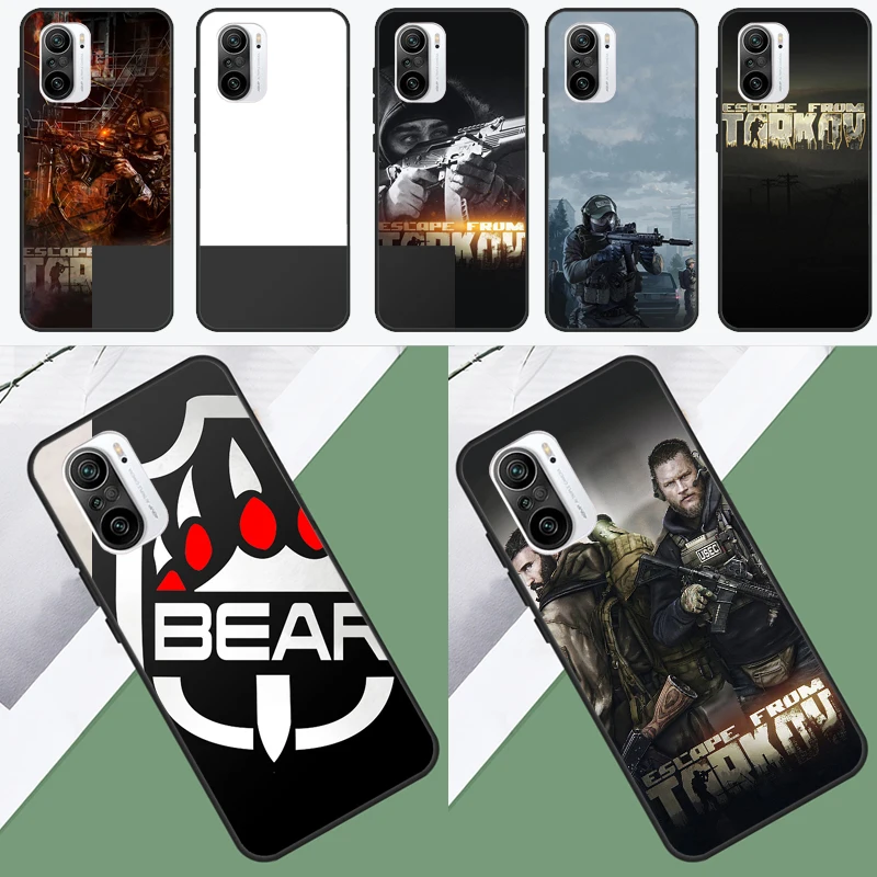 Escape From Tarkov For POCO X5 X3 F5 Pro F4 X4 GT M5s C40 F3 Phone Case For Xiaomi 12T 11T Pro 12 13 Lite 12X