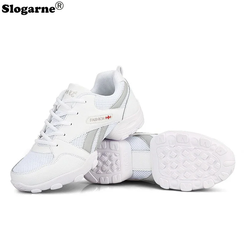 Men\'s Dance Sneakers High Quality Fitness Shoes Man Soft Sole Modern Jazz Outdoor Travel Gym Yoga Sports Dance Shoes Latin Shoes