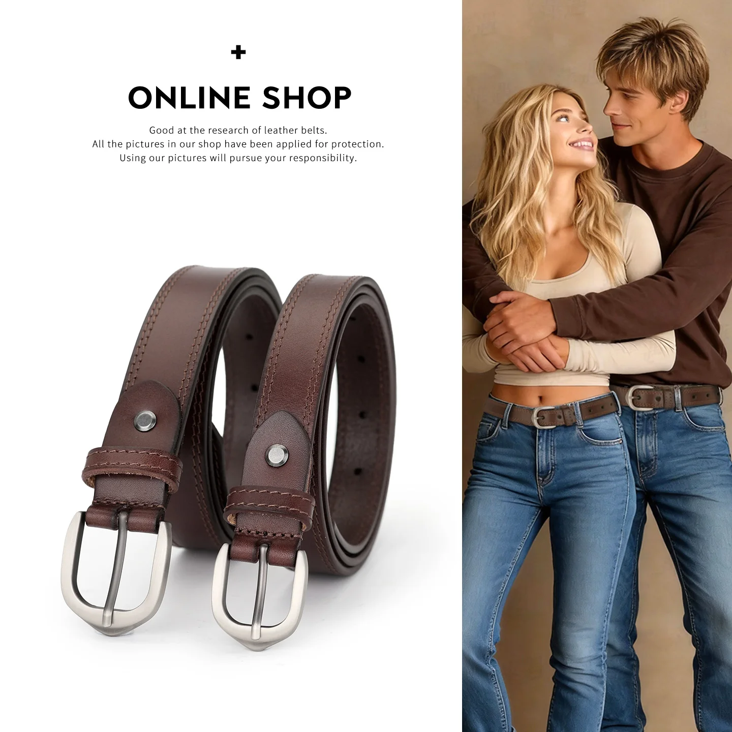 メンズ本革トップレイヤー牛革ベルト-カップルスタイル-誕生日-バレンタインデーギフト-ジーンズベルト-おしゃれな高級レザーベルト