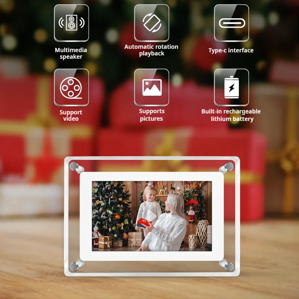 Acrylic Digital Photo Frame 5