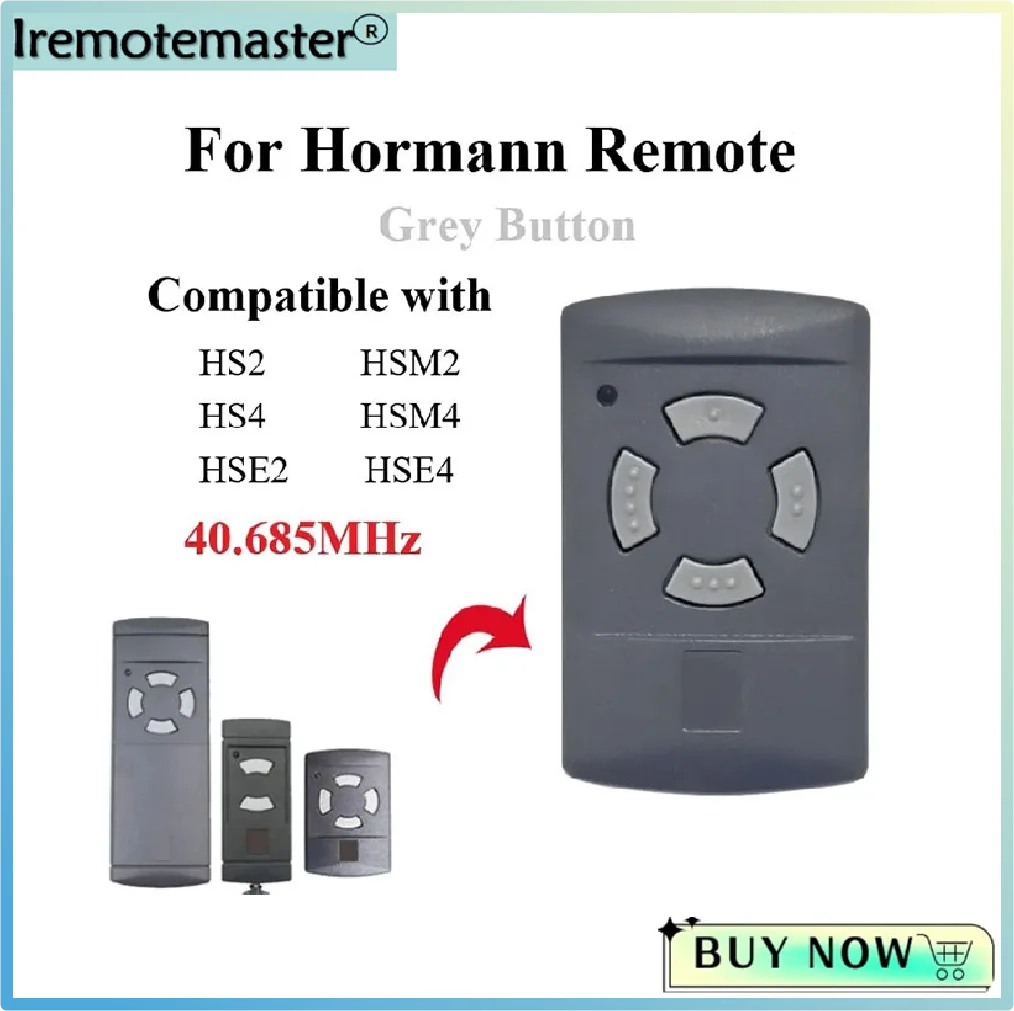 

For Hormann 40 685 mhz HSM4 HSM2 HS2 HS4 40MHz Remote Control hormann 40mhz Low Frequency Gate Garage Door Remote