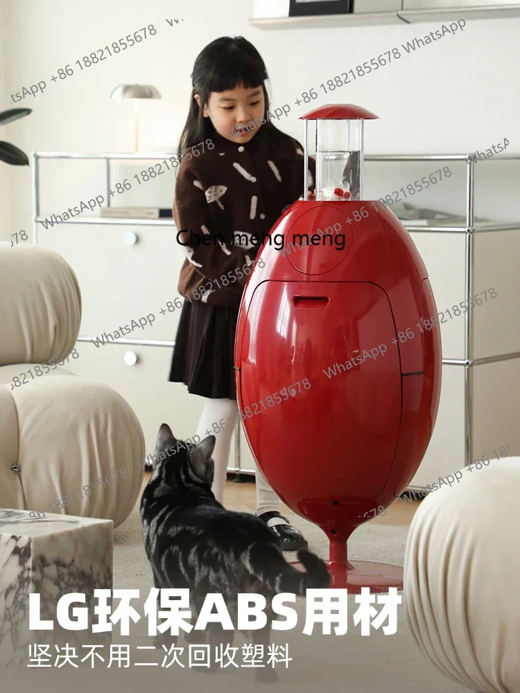 

Dinosaur egg design trash can creative trash can classification