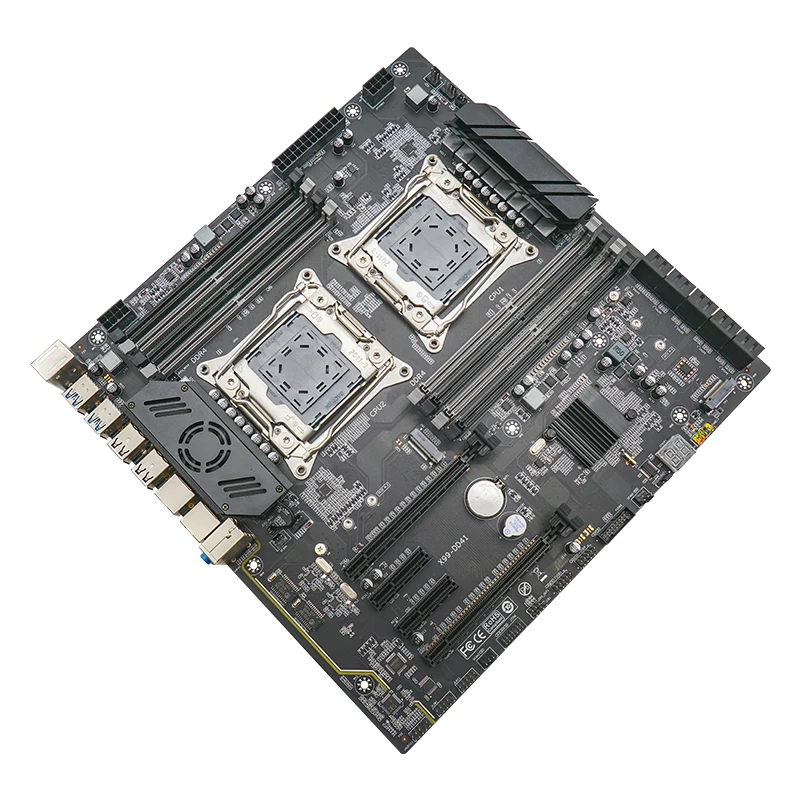 High Performance X99 Dual CPU/Socket Motherboard Xeon E5 LGA2011-3 Dual Channel DDR4 Max 256G For Server Motherboard