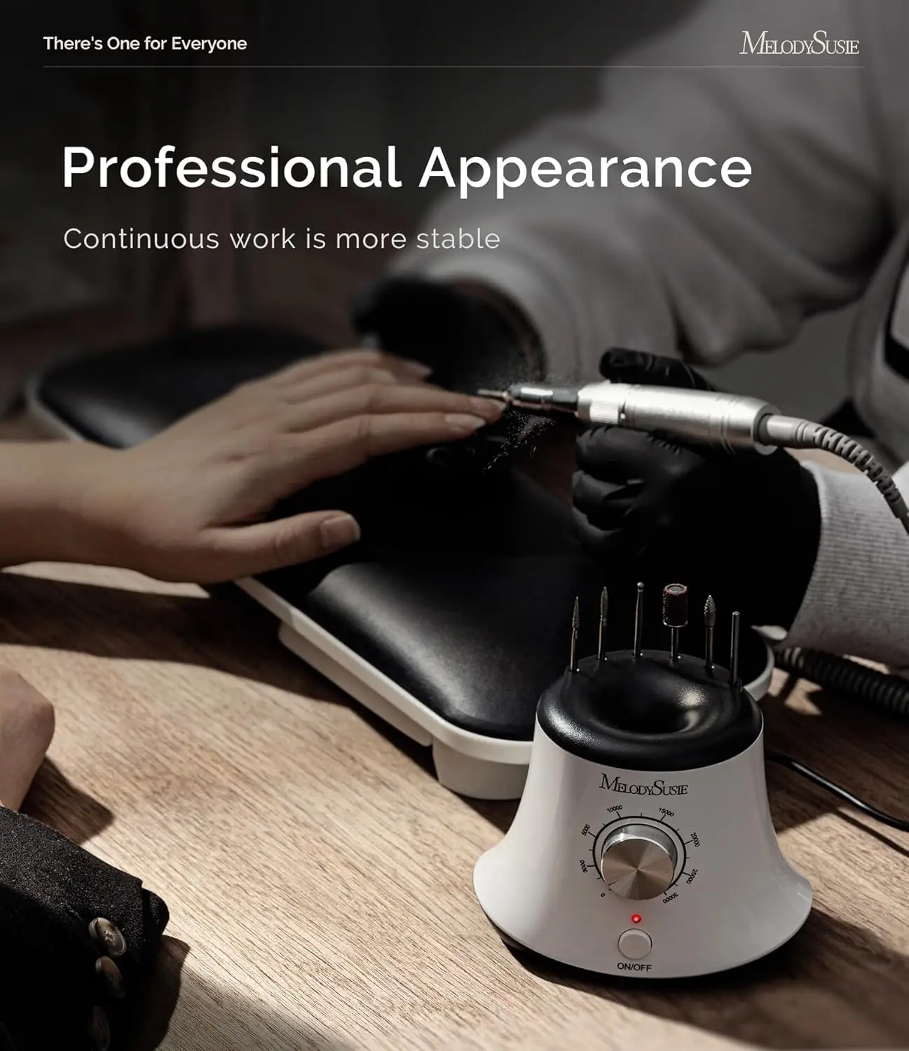 Wielofunkcyjna frezarka do paznokci z pedałem, 30000 obr./min, pilnik elektryczny do manicure, przycinania i usuwania żelu.