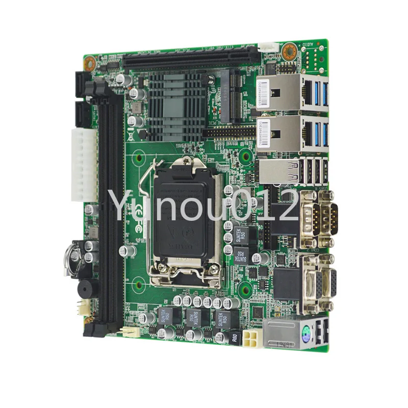 

ITX-7581 Industrial Server Desktop Computer Industrial Control Computer Soft Routing Motherboard 1151 Pin Visual Motherboard