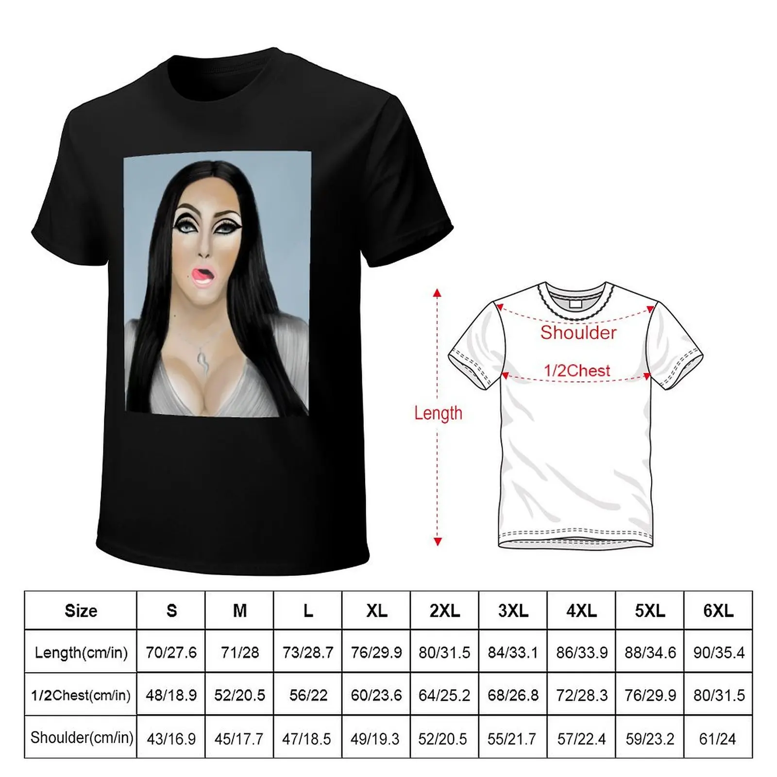 Michelle Visage T-Shirt Long Lasting Casual T-Shirt