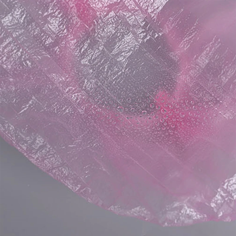 1000Xset Pink Disposable Shower Cap Plastic Shower Cap Ladies Waterproof Spa Salon Hotel Hair Color Bathroom