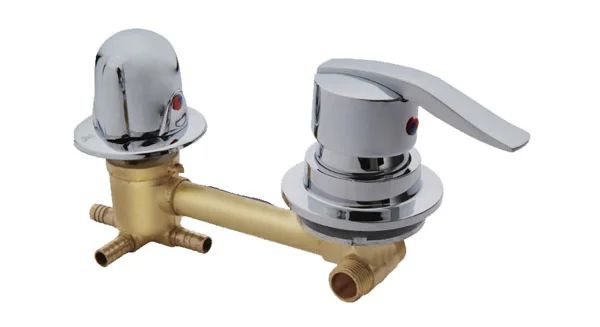 Vidric Shower room 2/3/4/5 way water outlet mixing valve, ultra long distance between centers 10cm,Shower room mixer faucet