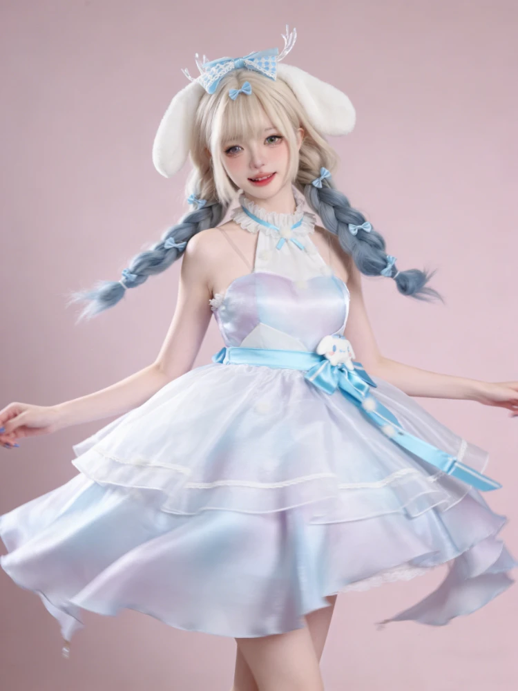 Juego popular King of Glory Yao, disfraz de Cosplay de perro con orejas grandes, traje de Anime, convención Cos de alta calidad para Halloween