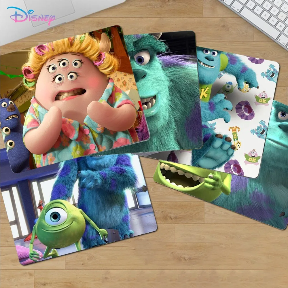 Disney Mmonster University Mousepad Custom Skin Desktop Desk Mat Kawaii Gaming Accessories Students Writing Pad Padmouse Mats