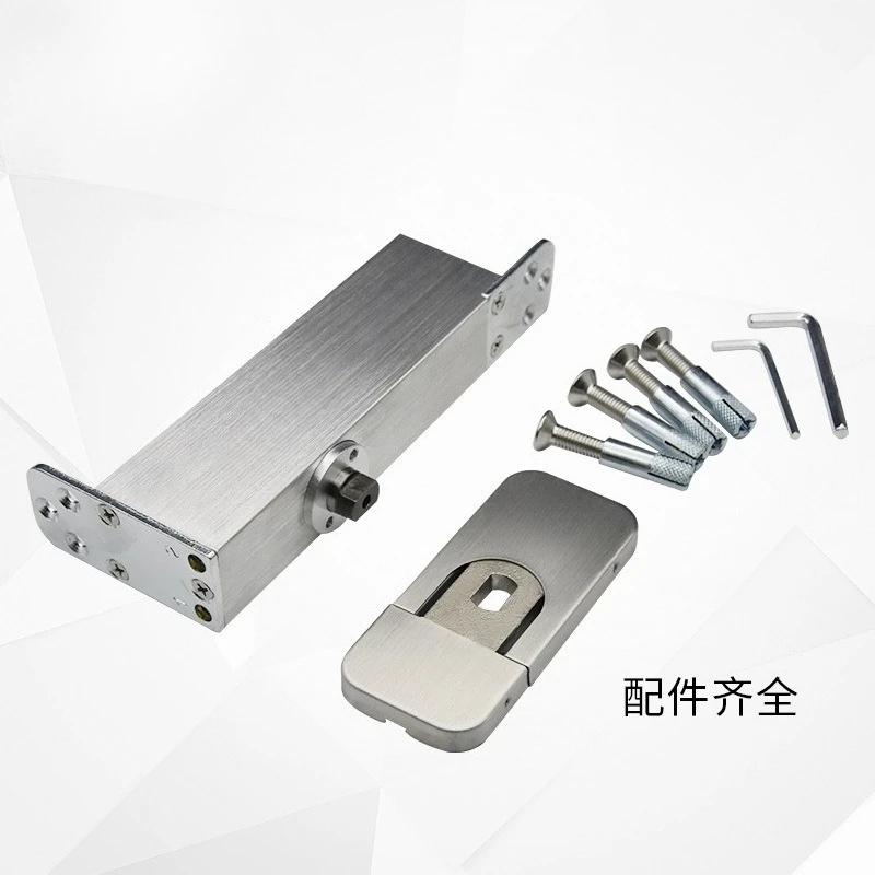 90 Degree Positioning Floor Spring, Framed Door, Wooden Door Belt Fitting, No Trenching Hinge