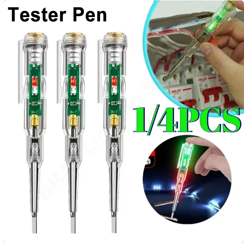 

New Intelligent Induction Power Voltage Detector Pen Voltmeter 6-250V Circuit Tester Electrical Screwdriver Indicator Tool