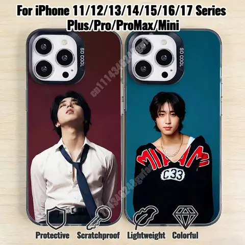 H-Han J-Jisung Kpop Squirrel HAN Phone Case for iPhone 17 16 15 14 13 12 11 Pro Plus Max Mini Air Stylish Cover