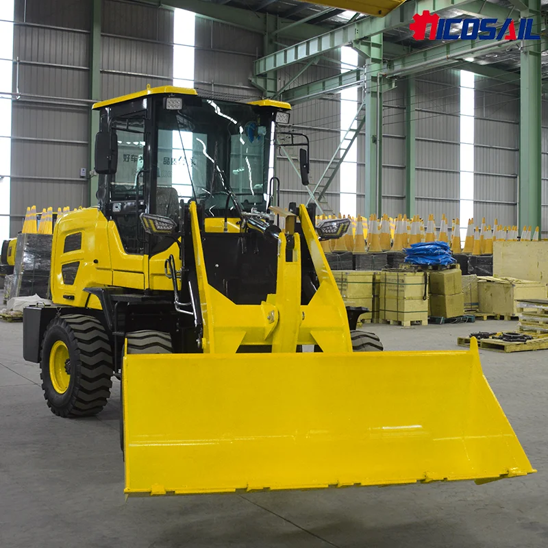 

Free Shipping EURO 5 EPA Engine Mini Diesel Loader High Quality Front End Wheel Loader European Style 2.5 Ton For Sale