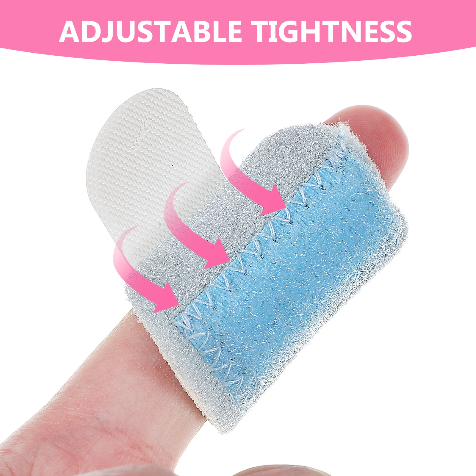 

10pcs Splints Fixed Support Braces Adjustable Universal Thumb Middle Index Finger Splint Arthritis Broken Breathable Splints For
