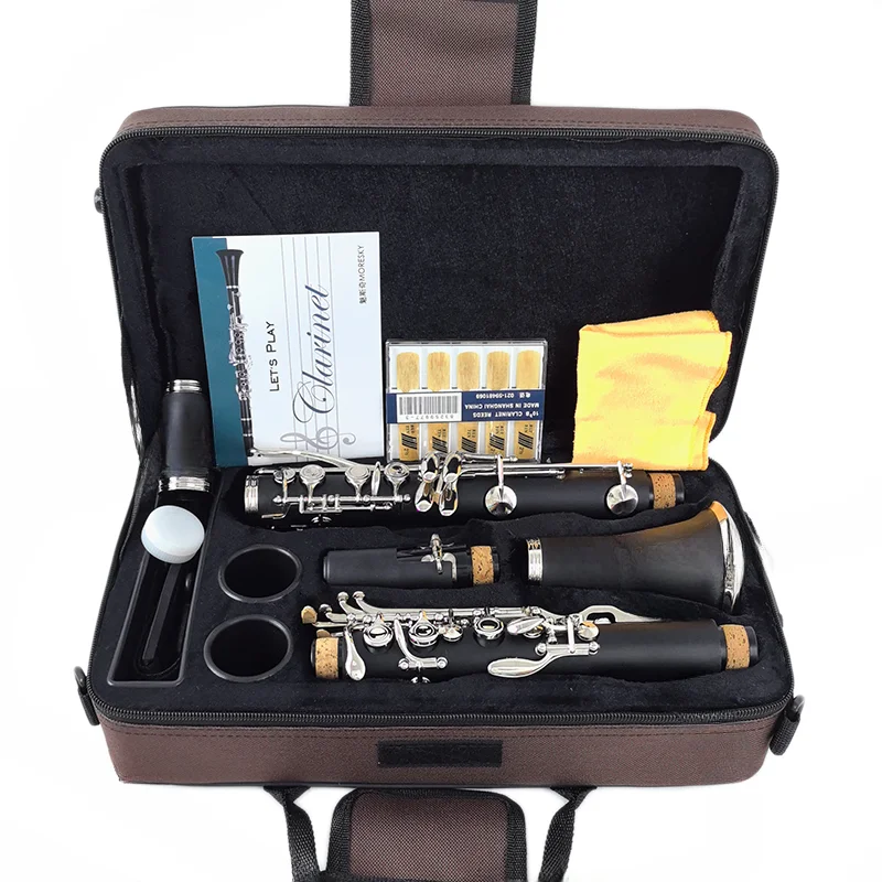 

Bakelite clarinet Tube 17 Keys bB Clarinet Closing hole clarinet Special style