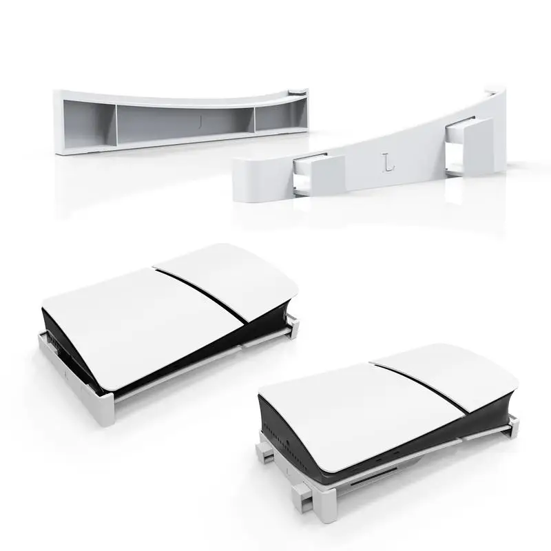 Game Console Horizontal Stable Base Stand Universal Electronics Protectors For TV Cabinet Coffee Table Dining PSS5 Slim