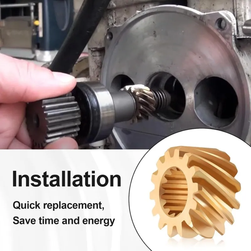 

For Seadoo 580/587 650/657 717/720 787/800 2 Pcs Brass Rotary Valve Gear Sprocker Sprocket 420935736 290935735 420935735