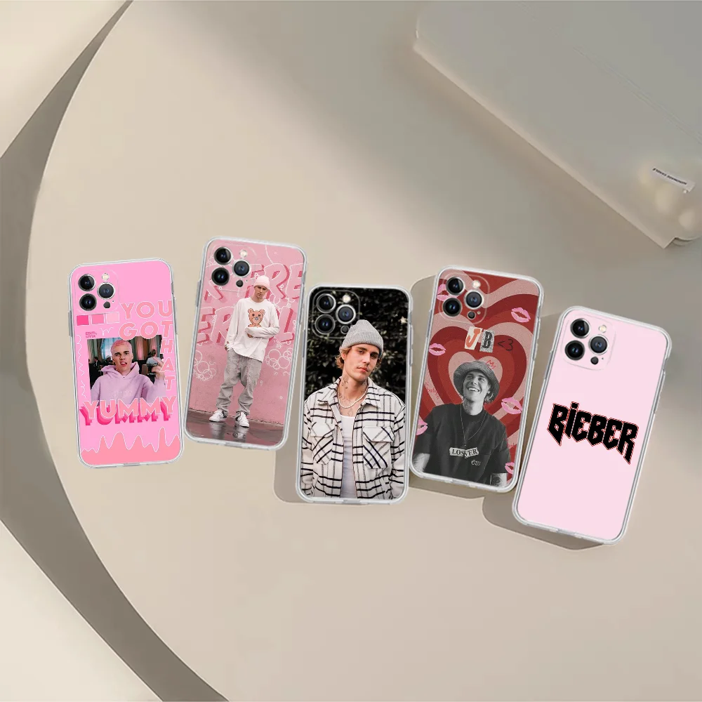 Fashion Justin Bieber Phone Case Silicone Soft for iphone 15 14 13 12 11 Pro Mini XS MAX 8 7 6 Plus X XS XR Cover